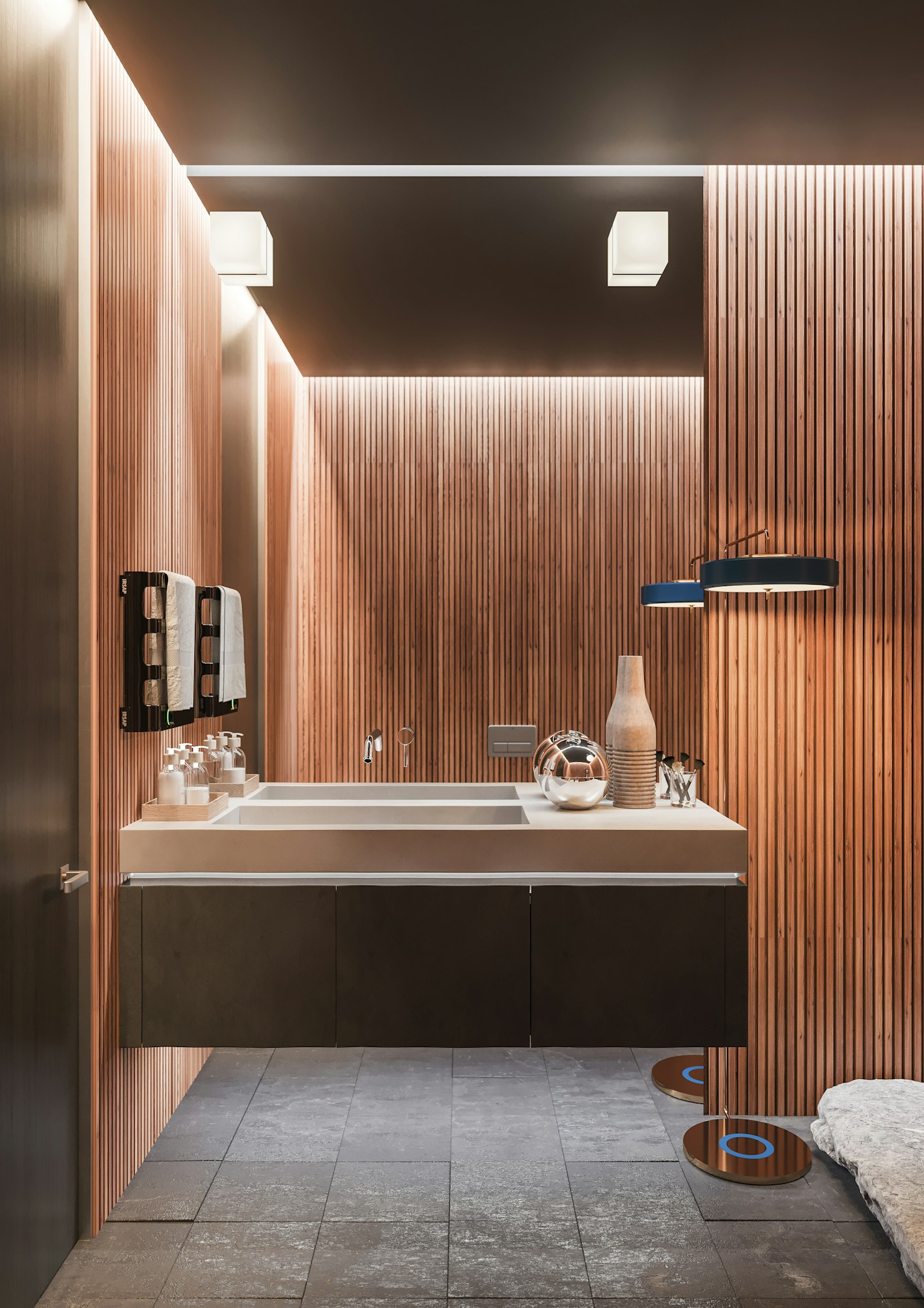 Modern interior of stylish apartment
